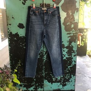 •Madewell ‘Tuxedo’ Jean•